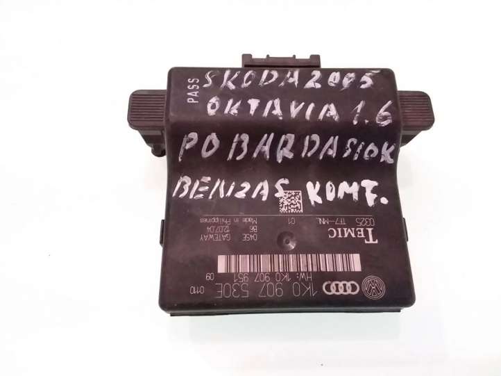 1K0907530F Skoda Octavia Mk2 (1Z) Gateway valdymo modulis