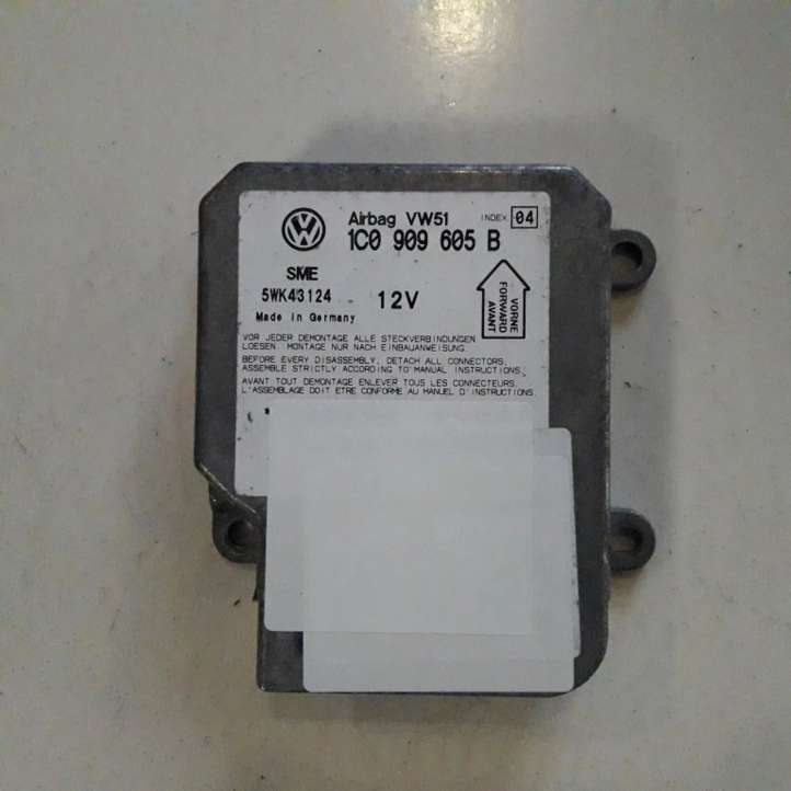 Volkswagen PASSAT B5 (1997 - 2000)  1C0909605B Блок управления надувных подушек