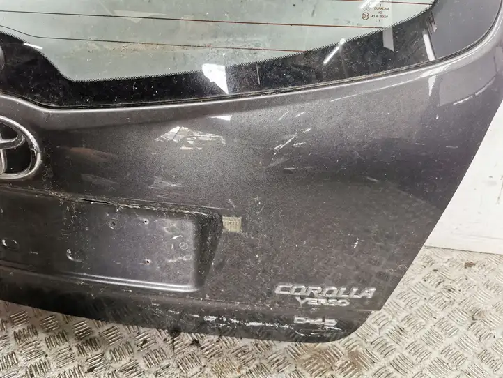 Toyota Corolla Verso AR10 (2004 - 2009) Крышка багажника — фото 7