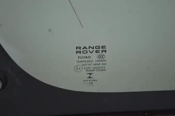 Land Rover Range Rover L405 (2017 - 2022) 43R000055 Заднее боковое стекло — фото 5