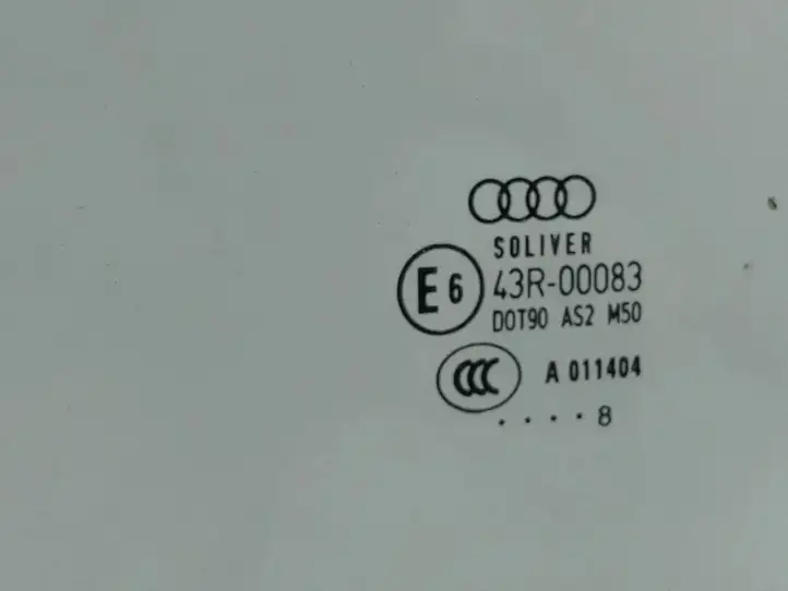 Audi A6 S6 C6 4F (2008 - 2011) 43R00083 Стекло передней двери — фото 2
