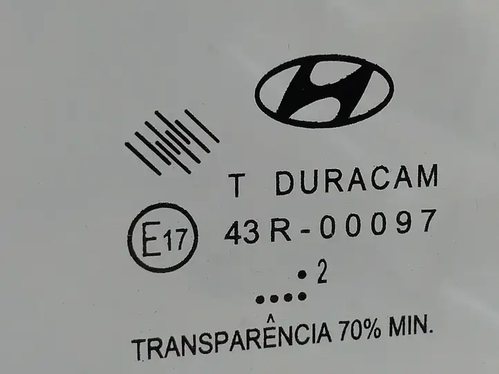 Hyundai i20 (PB PBT) (2008 - 2012) 43R00097 Стекло передней двери — фото 2