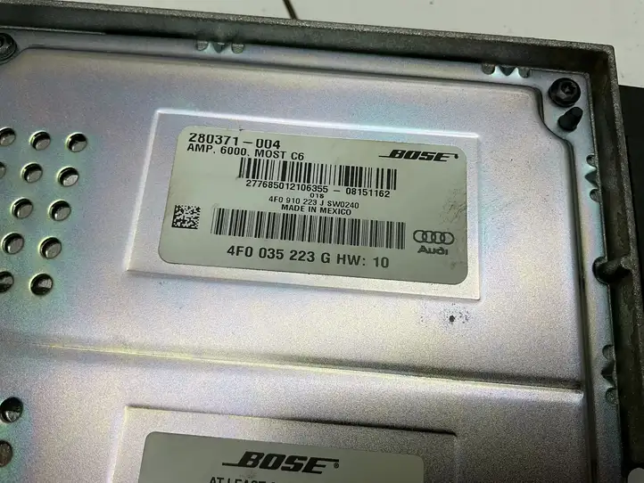 Audi A6 S6 C6 4F (2004 - 2008) 4F0035223G Усилитель звука — фото 4