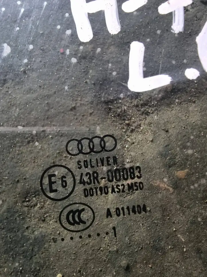 Audi A7 S7 4G (2010 - 2014) 43R00083 Стекло передней двери — фото 2