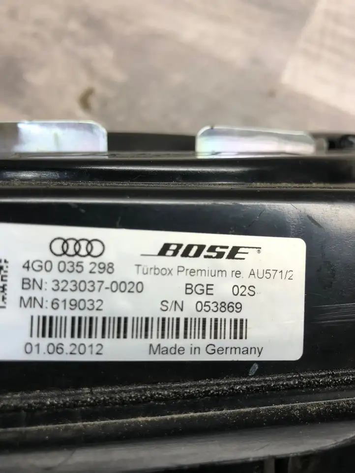 Audi A6 C7 (2011 - 2014) 4G0035298 Динамики передних дверей — фото 2