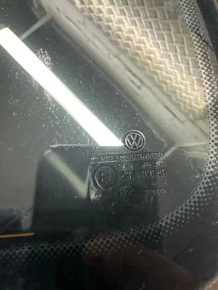 Volkswagen Touran I (2003 - 2010) 43R00048 Заднее боковое стекло — фото 2