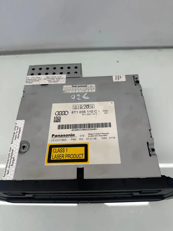 Audi A4 S4 B8 8K (2007 - 2011) 8T1035110C CD/DVD чейнджер — фото 2
