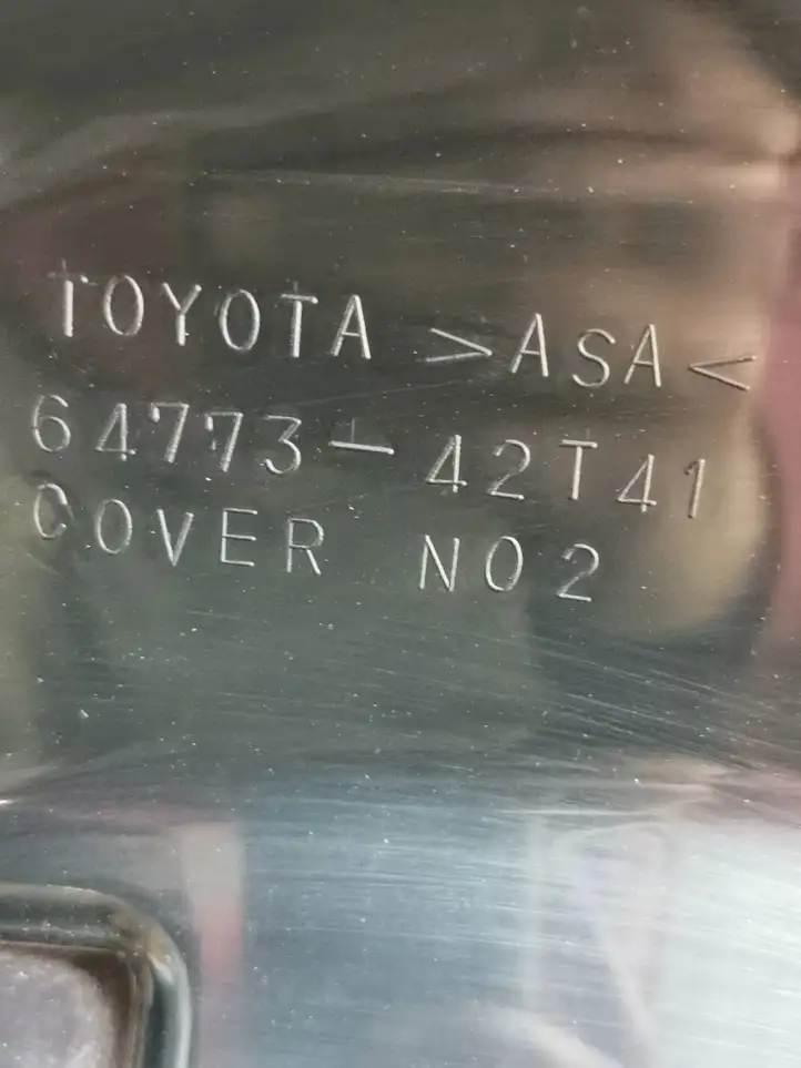 Toyota RAV 4 (XA30) (2006 - 2016) 6477342t41 Обшивка ниши запасного колеса — фото 8
