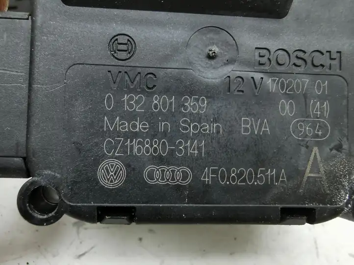 Audi A6 S6 C6 4F (2004 - 2008) 4F0820511A Двигатель задвижки потока воздуха — фото 7