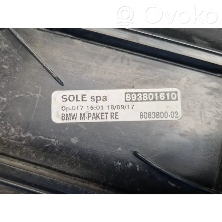 BMW 4 F32 F33 (2013 - 2017) 893801610 Внутренняя отделка переднего порога — фото 7