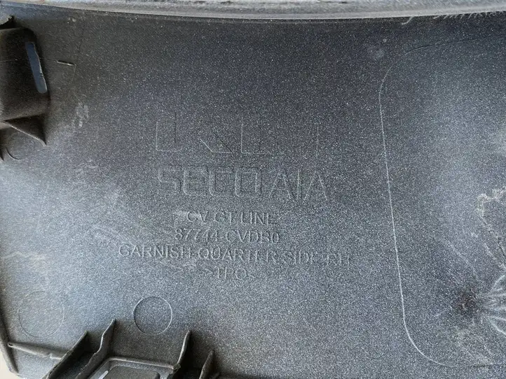 Kia EV6 (2021 - ) 87744CVDB0 Молдинг заднего крыла — фото 1