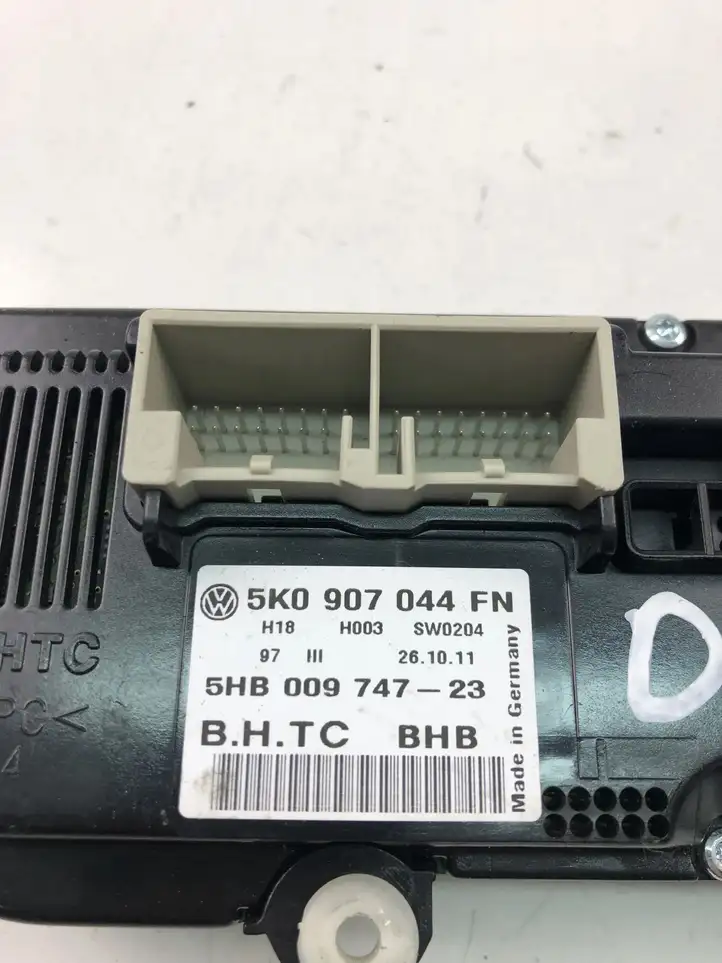 Volkswagen Sharan (2010 - 2015) 5K0907044FN Управление климат контролем — фото 4