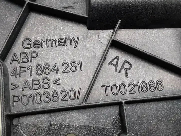 Audi A6 S6 C6 4F (2008 - 2011) 4F1864261 Накладка передней пепельницы — фото 7