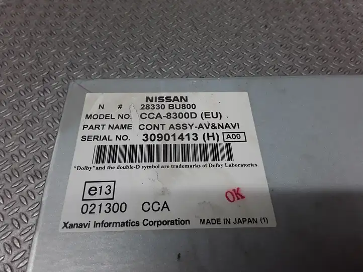 Nissan Almera (2000 - 2006) 28330BU800 Магнитола / мультимедийная система — фото 2