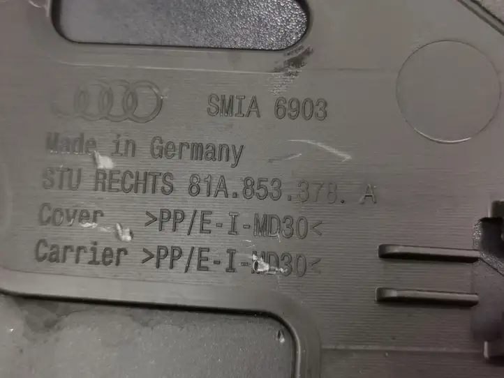 Audi Q2 - (2016 - ) 81A853378A Облицовка заднего бокового стекла — фото 7
