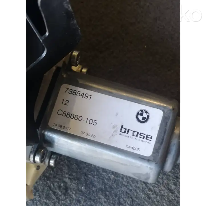 BMW 5 G30 G31 (2016 - ) 7385491 Механизм шторки багажника — фото 6