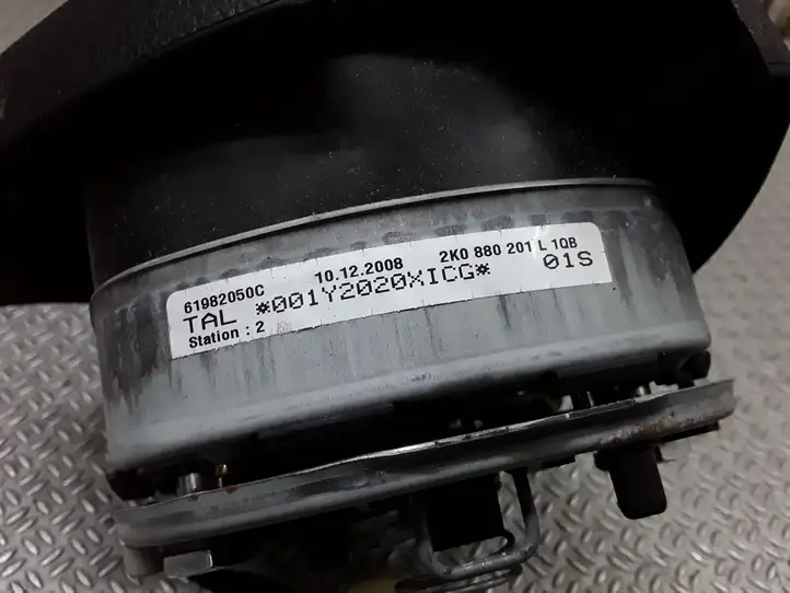Volkswagen Caddy (2004 - 2010) 2K0880201L Подушка безопасности руля — фото 2