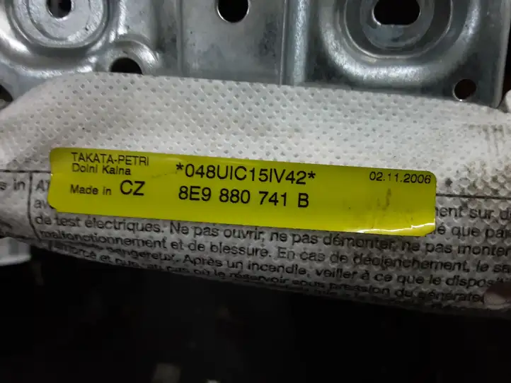 Audi A4 S4 B7 8E 8H (2004 - 2009) 8E9880741B Боковая подушка безопасности шторка — фото 2