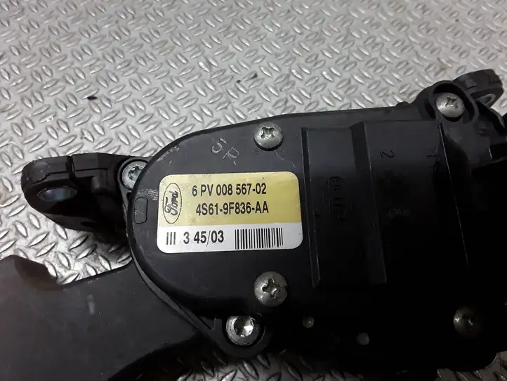 Mazda 2 (2003 - 2007) 4S619F836AA Педаль акселератора — фото 2