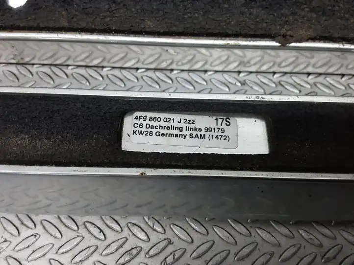 Audi A6 S6 C6 4F (2004 - 2008) 4F9860021J Рейлинги крыши — фото 5