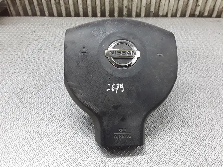 Nissan Note (E11) (2006 - 2014) 305566410 Подушка безопасности руля — фото 1