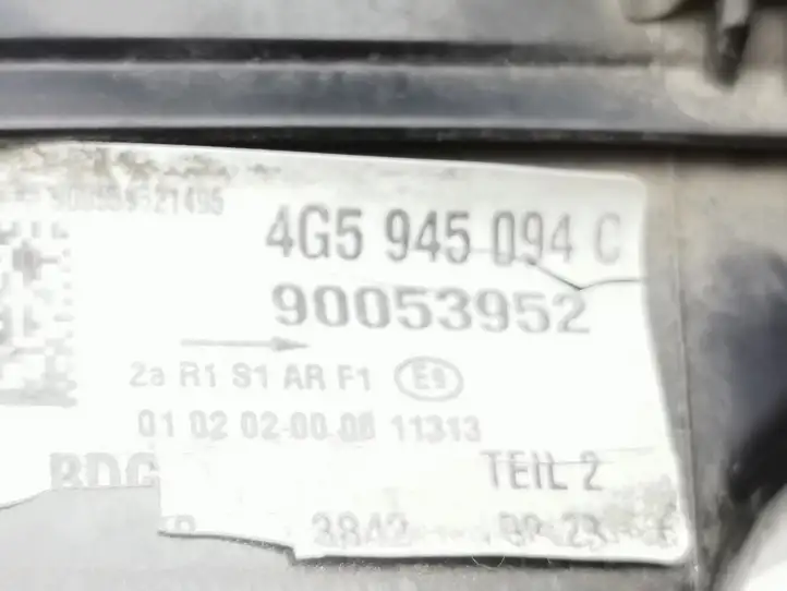Audi A6 C7 (2014 - 2018) 4G5945094C Задний фонарь в кузове — фото 17