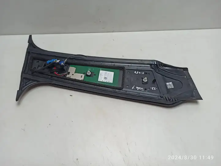 Tesla Model Y (2019 - 2024) 151625800E Верхняя обшивка стойки B — фото 3