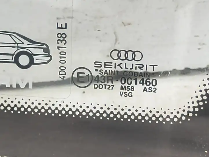 Audi A8 S8 D2 4D (1999 - 2002) 43R001460 Заднее боковое стекло — фото 6