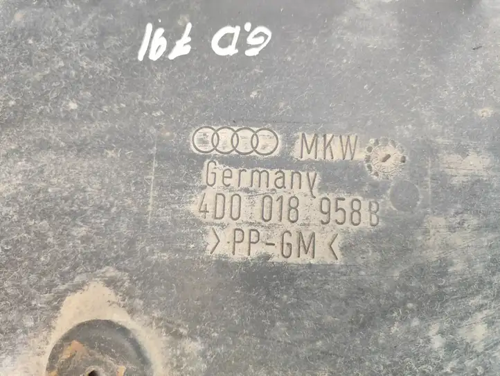 Audi A8 S8 D2 4D (1999 - 2002) 4D0018958B Защита заднего бампера — фото 5