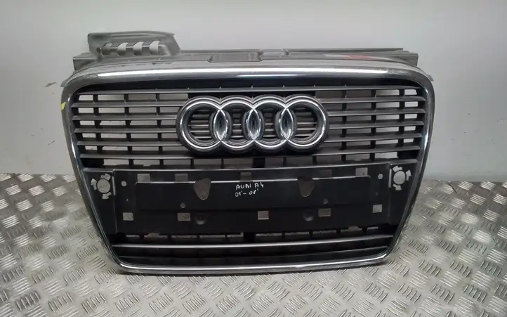 Audi A4 S4 B7 8E 8H (2004 - 2009) 8E0853651J Передняя решетка — фото 1