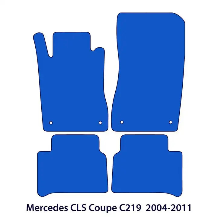 Mercedes-Benz CLS C219 (2003 - 2011) Передний коврик салона — фото 2
