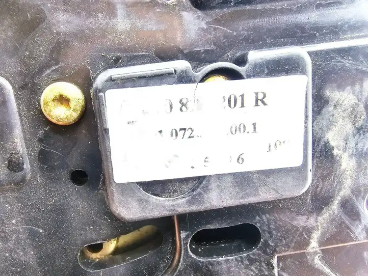 Volkswagen Caddy (2004 - 2010) 2k0827201r Замок задней двери — фото 6