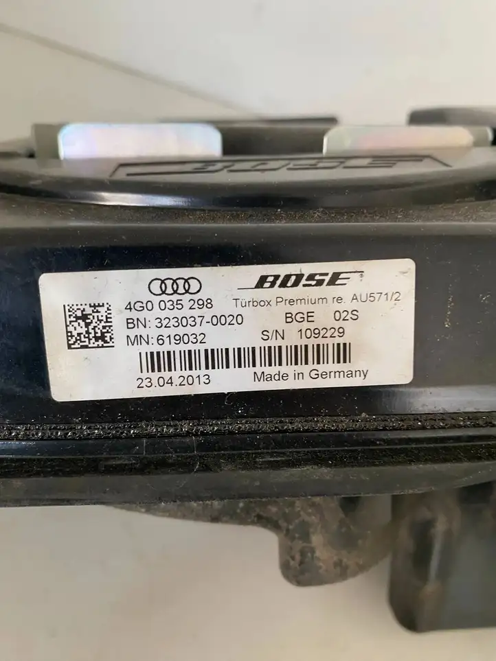 Audi A6 C7 (2011 - 2014) 4G0035298 Динамики передних дверей — фото 4