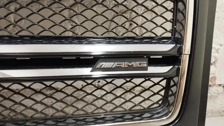 Mercedes-Benz G W463 (2018 - ) A4638880323 Верхняя решетка радиатора — фото 4