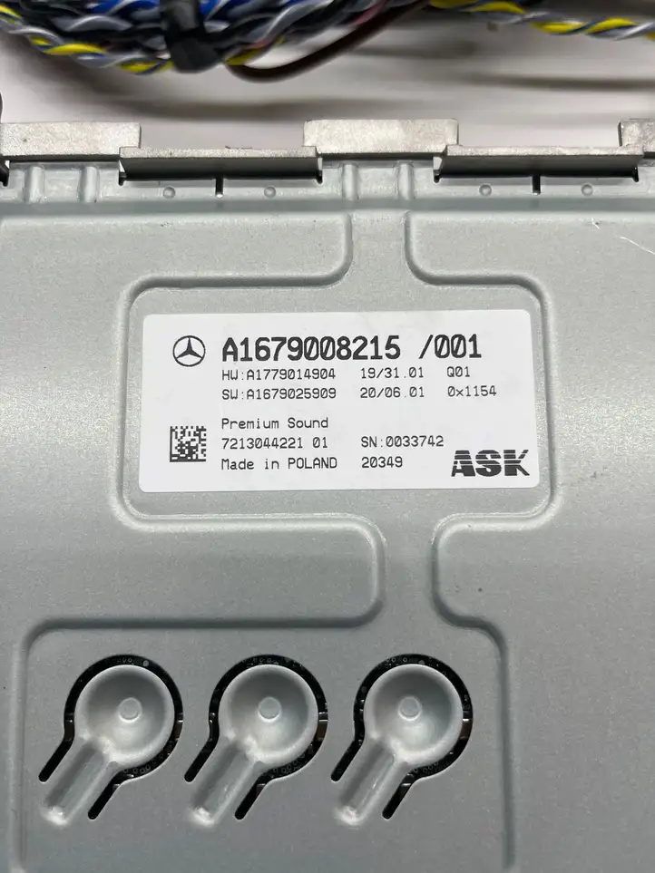 Mercedes-Benz GLE W167 (2019 - ) A1679008215 Комплект аудиосистемы — фото 6