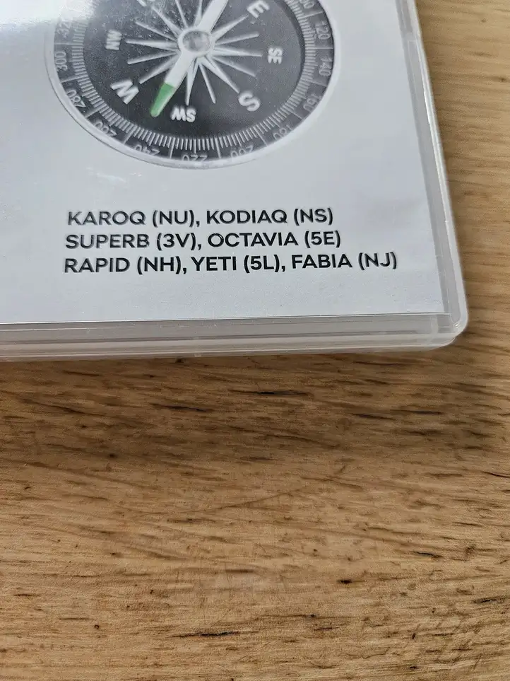 Skoda Kodiaq (2017 - ) 5L0051236AH Навигационные карты CD/DVD — фото 2