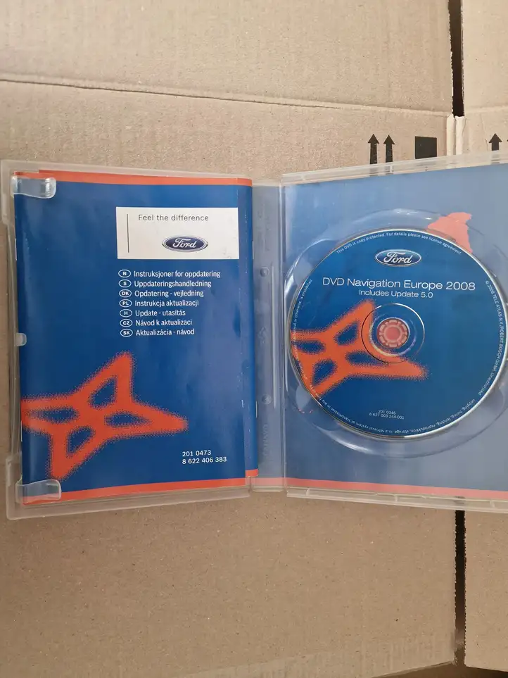 Ford S-MAX (2006 - 2010) 8627003244001 Навигационные карты CD/DVD — фото 1