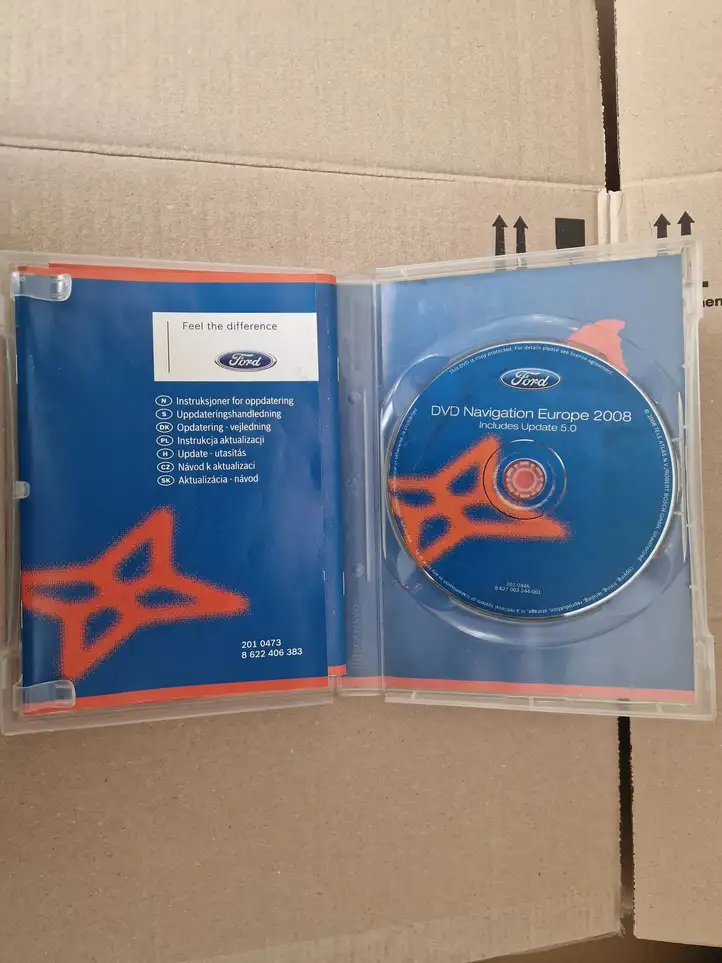 Ford S-MAX (2006 - 2010) 8627003244001 Навигационные карты CD/DVD — фото 5