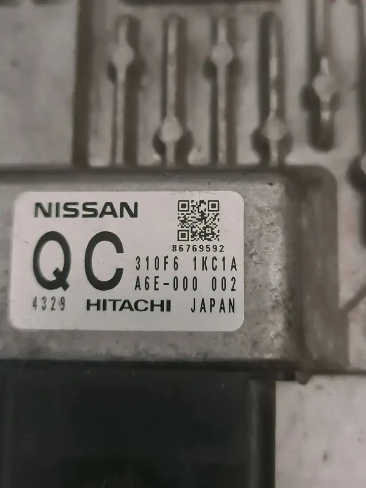 Nissan Juke I F15 (2010 - 2018) 310F61KC1A Блок управления АКПП — фото 3