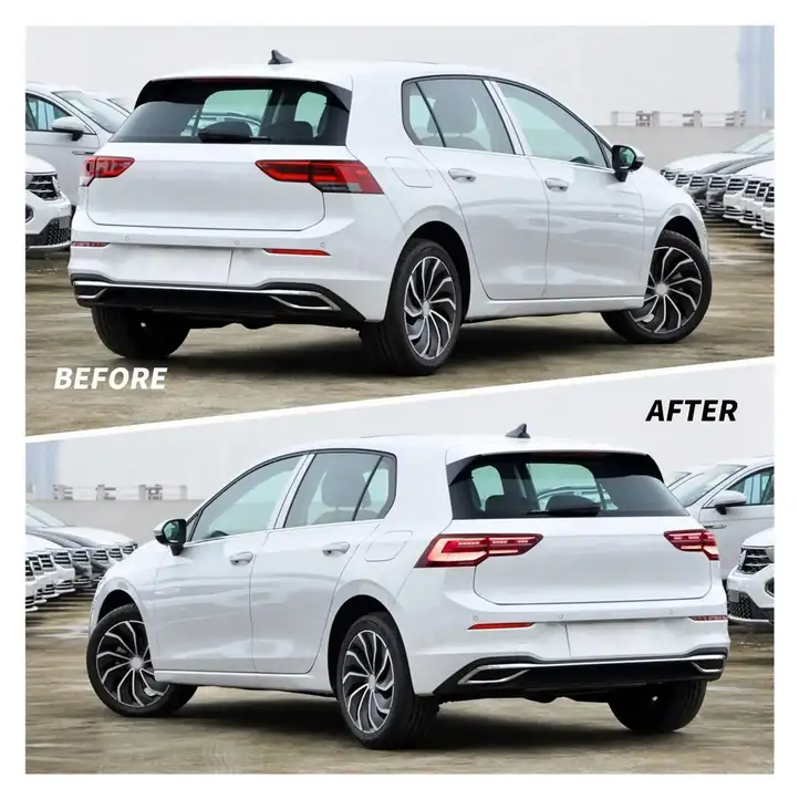 Volkswagen Golf VIII (2019 - ) Задний фонарь в крышке багажника — фото 18