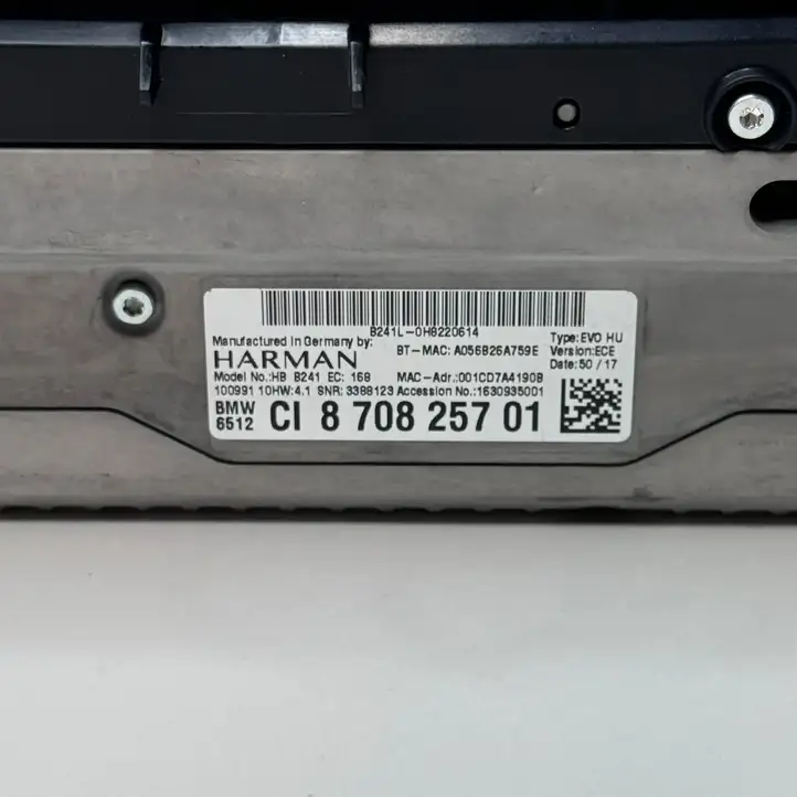BMW 3 F30 F35 F31 (2012 - 2018) 8708257 Навигационный привод CD/DVD — фото 6