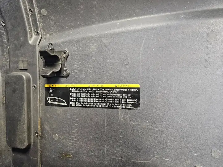 Toyota Yaris Verso (1999 - 2005) 6433052030 Солнцезащитная шторка — фото 4