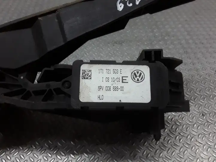 Volkswagen Touran I (2003 - 2010) 1T1721503E Педаль акселератора — фото 2