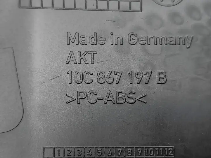 Volkswagen ID.3 (2019 - ) 10C867197B Накладка кнопки стеклоподъемника — фото 6