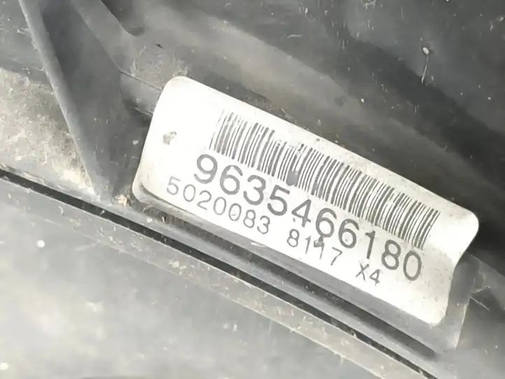 Lancia Phedra (2002 - 2010) 9635466180 Электровентилятор радиатора — фото 5
