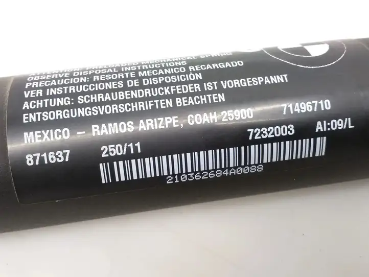 BMW X3 F25 (2010 - 2017) 71496710 Амортизатор крышки багажника — фото 5