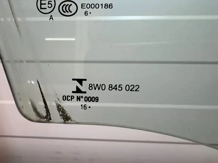Audi A4 Allroad B9 (2016 - 2019) 8W0845022 Стекло передней двери — фото 3