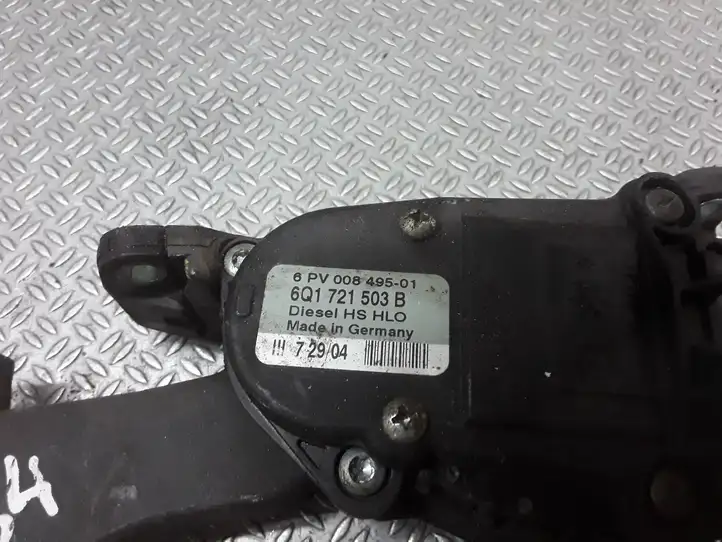 Volkswagen Polo (2005 - 2009) 6Q1721503B Педаль акселератора — фото 2
