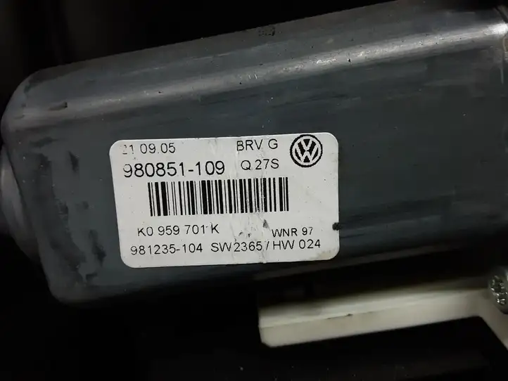 Volkswagen PASSAT B6 (2005 - 2010) 3C1837755F Электростеклоподъемник передний (комплект) — фото 4