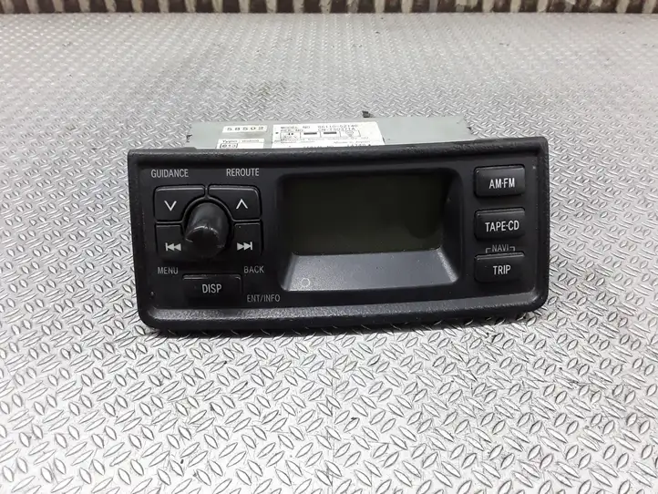 Toyota Yaris (2005 - 2009) 8611052140 Магнитола / мультимедийная система — фото 1